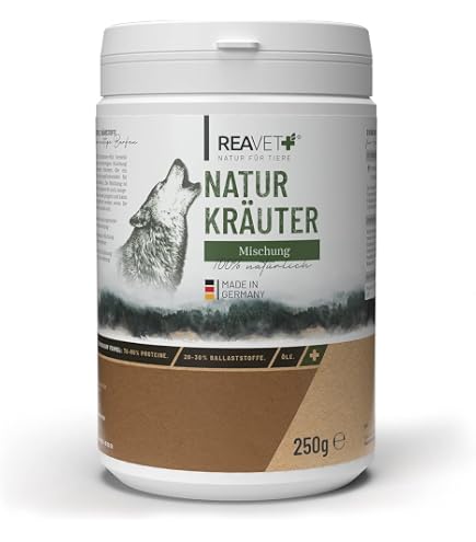 Dicker Hund AKUT Kräutermix – 250 G Pulver Zur Gewichtsunterstützung Für Hunde, Naturrein
