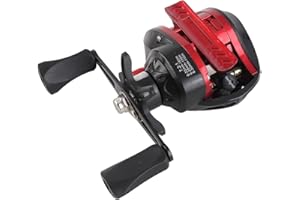 ZUNATE Baitcasting Reel, 9.9oz Ultralight, Metal Long Cast Powerful Baitcaster Fishing Reel, 7.2:1 Gear Ratio, 8kg Braking Force, for Saltwater Freshwater Ice Fishing Sea Fishing