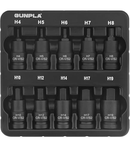 35 Stks 1/2  Drive 6 Point 8 32mm Metrische Diepe Impact Socket Set Auto Garage Gereedschap 687391403