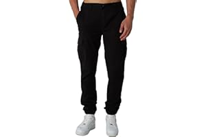 Smith & Solo Cargohose Herren – Chino Hose Cargo Hosen Stretch, Arbeitshosen Baggy Baumwolle, Activewear für Herren mit Taschen Kordelzug