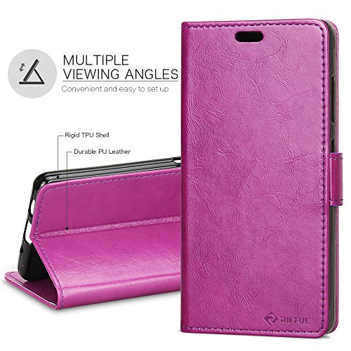 Funda Aquaris X X Pro RIFFUE BQ X X Pro Carcasa Ultrafina con Tapa Flip de Cuero Sint tico Silicona Elegante Libro con Cierre Magn tico Ranuras Cover para BQ Aquaris X X Pro 5 2 Pulgadas - Fucsia reviews Funda Aquaris X X Pro RIFFUE BQ X X Pro Carcasa Ultrafina con Tapa Flip de Cuero Sint tico Silicona Elegante Libro con Cierre Magn tico Ranuras Cover para BQ Aquaris X X Pro 5 2 Pulgadas - Fucsia