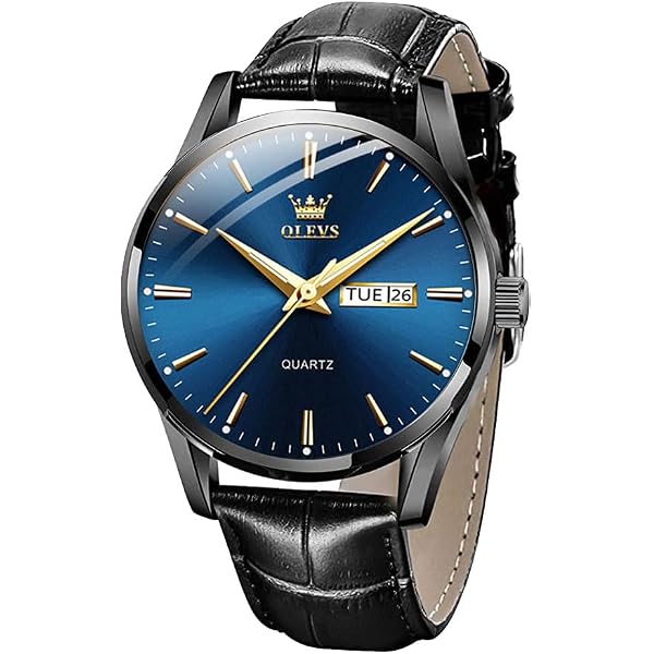 RORIOS Orologio Analogico Quarzo da Uomo Orologio da Polso Diamante Impermeabile Orologio Lavoro Acciaio Inossidabile Orologio Luminosi Calendario bianco argento