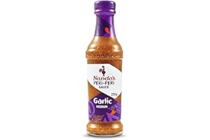 NANDO'S PERI-PERI Nando's Aglio Peri Peri Salsa (125ml) (Confezione da 2)