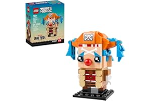 LEGO One Piece 40800 - Figurine de Baggy Le Clown BrickHeadz - Collector pour Les Fans de Manga - Idée Cadeau pour Filles et garçons à partir de 8 Ans