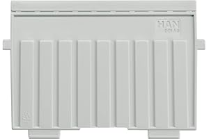 HAN 9026-11, Support plate A6 landscape, for HAN card index trays and card index boxes, pack of 5, light-grey