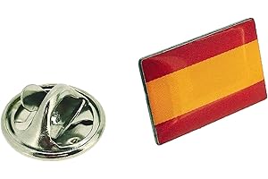 Gemelolandia | | Pin de Solapa Bandera España Mod II | Pines Originales y Baratos Para Regalar | Para las Camisas, la Ropa o para tu Mochila | Detalles Divertidos