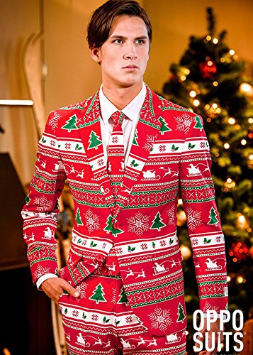 Preisvergleich Produktbild Mens Weihnachten Winter Wonderland Oppo Anzug Medium (EU50 UK40)