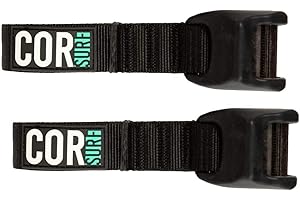 COR Surf Pasy mocuj?ce z silikonow? klamr?, aby Twój samochód i deska surfingowa by?y chronione przed wgnieceniami i wgnieceniami (5 m)