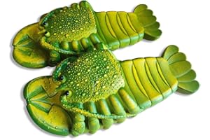 Watwass Lustige Pantoletten Herren Sommer Neuheit Strandschuhe Tier Licht Badeschuhe Damen Rutschfest