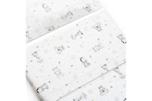 mibebestore - Juego de Sábanas para Minicuna 50x80 cm de Franela 100% Algodón | Sábanas de Invierno Cálidas y Suaves para Bebé | Set 3 Piezas (Bajera, Encimera y Almohada) | Koala Azul