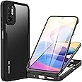 CENHUFO Cover Xiaomi Redmi Note 10 5G / Poco M3 Pro 5G, Custodia Antiurto 360 Gradi con Protezione Schermo Integrata Rugged D