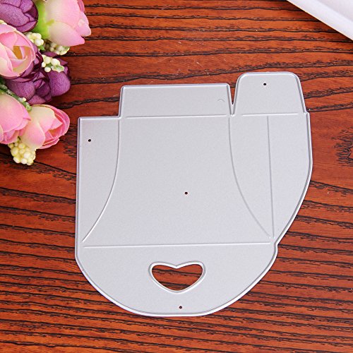 Amazingdeal365 BOX Metall Form Schablonen Schneiden DIY Dekor Sammelalbum Karten Buchzeichen Lesezeichen als Geschenk für Freunde Geburtstag Kinder,Kindergarten Hobby Schule Handarbeit Unterricht usw. Ein tolles Geschenk! - 2