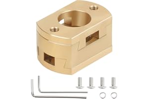 UniTak3D Z-axis Oldham sprzęgło T8 Anti-Backlash-Coupling do wrzeciona gwintowanego 8 mm, kompatybilne z Creality Ender 3 Pro, Ender 3 V2/Neo, Ender 3 Neo, Ender 3 S1, Ender 5, CR10 drukarka 3D