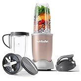 nutribullet Blender 900 Series - Powerful 24,000 RPM Extractor Blends Frozen Fruit, Nuts & Ice - 8 Piece Kit Includes Oversiz