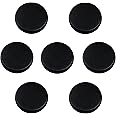Shungite World 7 pcs Shungite Sticker for Cell Phone Case Tablet Laptop Computer - Round Dot Healing Energy Shungite Stones Protection Plate with Carbon Fullerenes (Polished, 20 mm / 0.78")