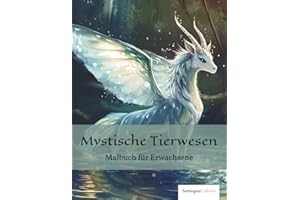 Mystische Tierwesen – Malbuch für Erwachsene: 50 einzigartige Motive von fantastischen Tierwesen für ein kreatives Ausmalerlebnis und magische Stunden voller Fantasie