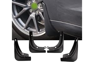 YEE PIN 4pcs Kona Mudguard for Hyundai Kona 2018-2022 Accessories Splash Guard Front Rear Protection Mudguard with Mounting Screws (Not for Electric/nline)