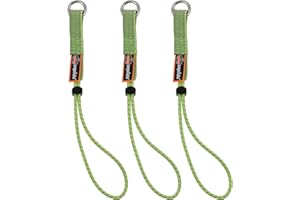 Ergodyne Squids 3703 Werkzeugschwanzaufsatz mit Schlaufenende, Standardlänge, 6,8 kg