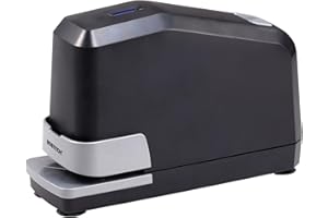 Bostitch Office Impulse Heavy Duty Electric Stapler Value Pack, 45 Sheet Capacity, Includes 5,000 Staples & Staple Remover, No-Jam, Faster Stapling, Black