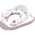 Peppa Pig Soft Padded Toilet Seat, White/Pink Portable Potty Detachable Cushion, Easy Wipe Cleaning Anti Stick Lightweight 18m+ Toddler, Max Weight 25kg