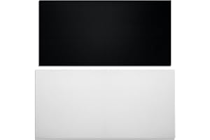 EURODECO Paneelen aus Polystyrol, 100x50cm Deckenpaneele, Wandpaneele, Dekoren, Decken - Wandverkleidung, 2-3mm dick Reines Styropor XPS (4m²-8 Stück, 0814XL Weiß)