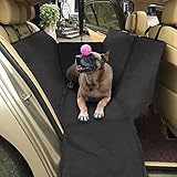 IWILCS Hundedecke Auto, Wasserdicht Autoschondecke für Hunde, Rutschfest Hunde Autodecke, Kann Hängen als Hängematte, Schützt Auto Van SUV von Kratzern, Schmutz und Tierhaaren, mit Ein Haustier Sicherheitsgurt - 63'' x 55''
