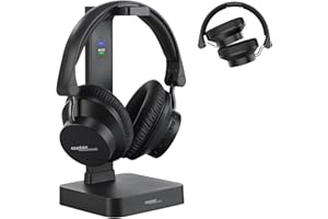 auvisio Tv Kopfhörer: Digitaler Funkkopfhörer & Hörverstärker, 98 db TV-Modus, Ton-Balance (Kopfhörer Verstärker, Kopfhörer Für Fernseher, Sprachverstärker)