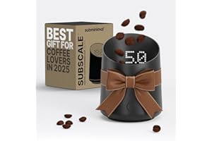 Subminimal Subscale Digital Dosing Cup with LED Display – Sleek & Precise Scale - Dosing & Brewing Accessories, Measures Coffee Grounds for Espresso - Coffee Lover Gifts - Black