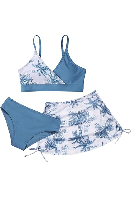 Triangle Bikini Set AJZIOJIRO Toddler Kids Girls Swimwear Halter