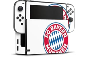 DEINDESIGN Autocollant Compatible avec Nintendo Switch Sticker Film Autocollant FC Bayern Munich Logo FCB