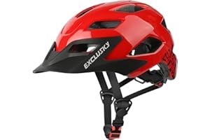 Exclusky Casques Vélo Enfants Protecteur de Sécurité Cyclisme Planches à roulettes Sport pour Enfants 50-57CM (Âge 5-13 Ans)