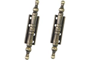 Amig - Charnière décorative amovible | Design original en zamak | Pour portes d'armoire et meubles pour la maison| Facile à installer | Charniere ancienne porte placard, Cuir, Zinc