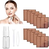 Adesivi a Doppia Palpebra,480 Pezzi Double Eyelid Tape,Strisce Adesivi per Palpebre Cadenti,Invisibile Nastro a Doppia Palpeb