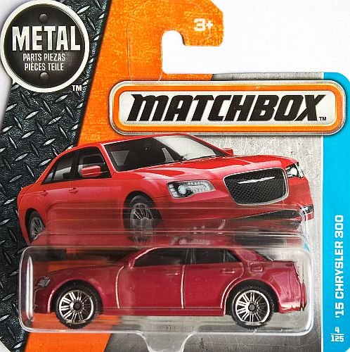 Preisvergleich Produktbild MATCHBOX Chrysler 300 - 1:64 - kaminrot