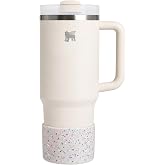 Yenigeldi Konfetti Glitter Silikon Tumbler Alt Koruyucu, 30oz/40oz Quencher ile Uyumlu Bardak Tabanı Boot Aksesuar