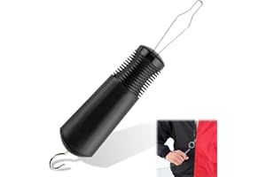 RAKIUTY Button Hook,Aiuto per Bottoni,Tasto Aiutano Dispositivo,Gancio a Bottone,Gancio per Cerniera per Anziani,Aiuto con Gancio a Bottone,Gancio a Bottone e Bottoni con Cerniera per la Chiusura,1PC