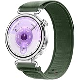 Sneezy Huawei Watch GT6 41mm İle Uyumlu Kordon Trail Loop Cırtlı Yumuşak Kumaş Şık Kordon