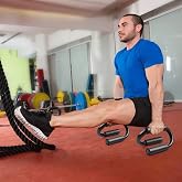 Leyaton Siyah Push Up Stands Profesyonel Şınav Aleti