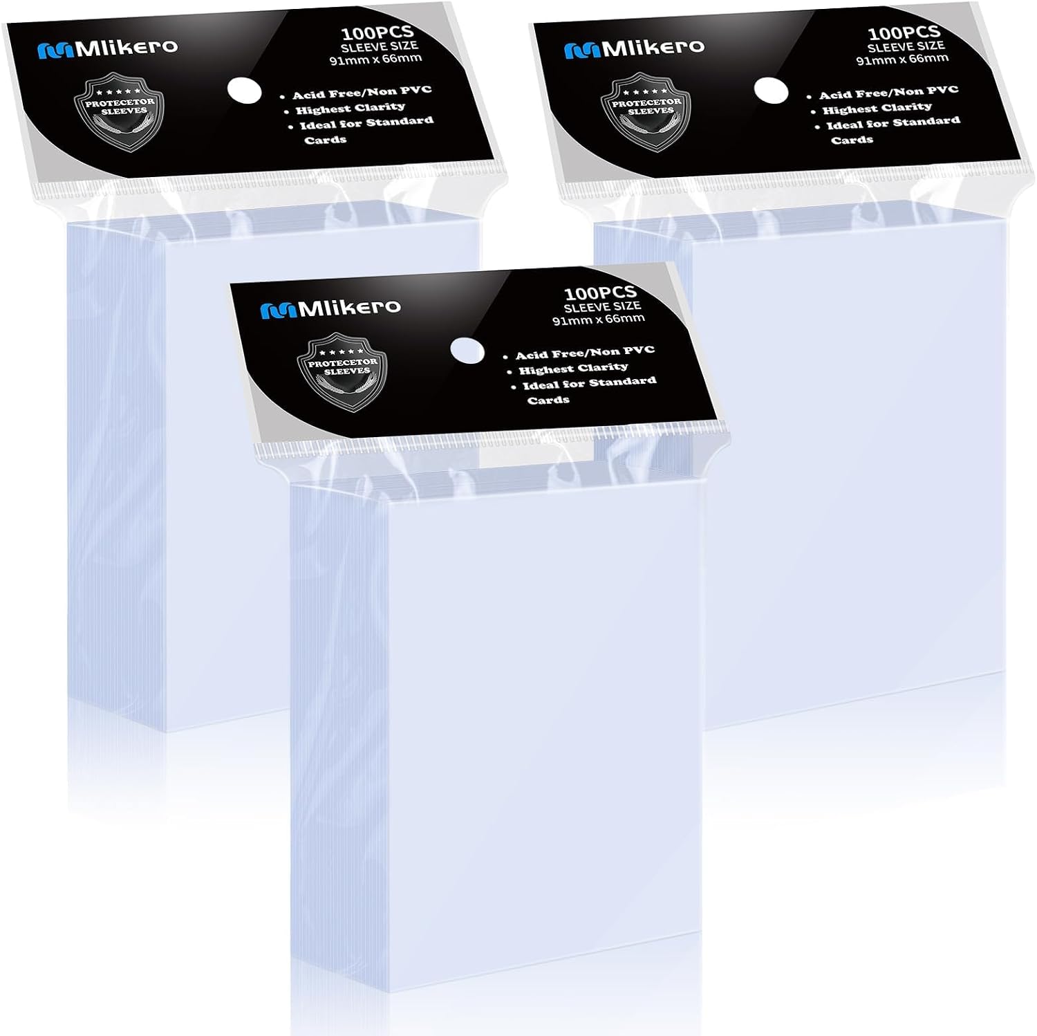 Avis d'Expert & Test Approfondi : Mlikero 300 Pcs Clear Card Sleeves Standard S (Sélection)