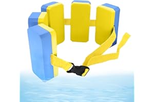 KYZUZIA Cinture Per Nuoto,5 Eva Cinture Per Nuoto, Accessori per l'allenamento acquatico per principianti, Ideale per bambini di età compresa tra 3 e 6 anni per nuotare (blu-30kg)