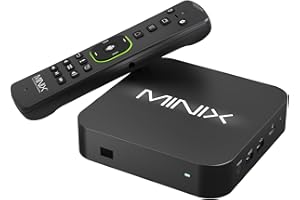 MINIX U8K-Ultra 8K Android Media Player with AI Picture Quality Enhancer & AI Resolution Upscaling 8GB RAM 128GB eMMC, Powered by AOSP 11, Non-Android TV System Dolby Vision and Dolby Atmos Certified