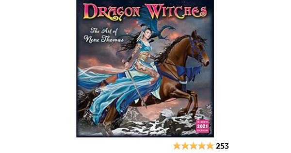 Nene Thomas 2022 Calendar Dragon Witches 2021 Calendar: The Art Of Nene Thomas : Thomas, Nene:  Amazon.co.uk: Books