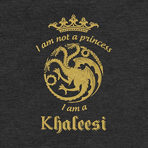 Shirtgeil-Sono-Khaleesi-Regina-dei-Draghi-Got-Fans-Maglietta-da-Donna-Slim-Fit