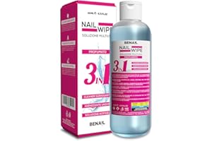 BENAIL PROFESSIONAL 3 in 1 Soluzione Acrygel + Cleaner + Detergente Sgrassante per Unghie,Detergente per Ricostruzione Unghie Gel, Smalto Semipermanente e Acrygel