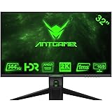 ANTGAMER Gaming M32G5Q 83,82 cm (32 pollici) R1800 Monitor curvo (QHD, tempo di risposta 1ms, HDMI, DVI, DisplayPort…