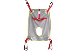 XYEJL Arnés Elevación Paciente Cuerpo Completo, Inturón De Transferencia Médica De Elevación, Gruas Personas Mayores, para EnfermeríA, Anciano,Discapacitado,Carga MáXima 230 Kg,XL