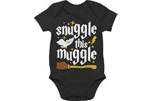 Shirtracer - Baby Body Junge Mädchen - Strampler & - Snuggle This Muggle Harry