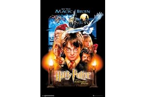 Närbild Harry Potter och den vita postern (61cm x 91,5 cm)