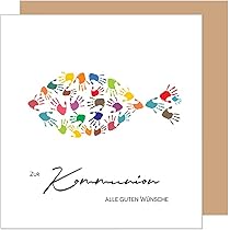 Communie wenskaart - 12 x 17 cm - Bloemen | Cards & Crafts