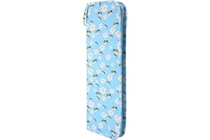 Coopay Knitting Needle Holder - Soft Case for Long Pins Storage, 40 cm, 14 x 43 x 2cm, Bee Design